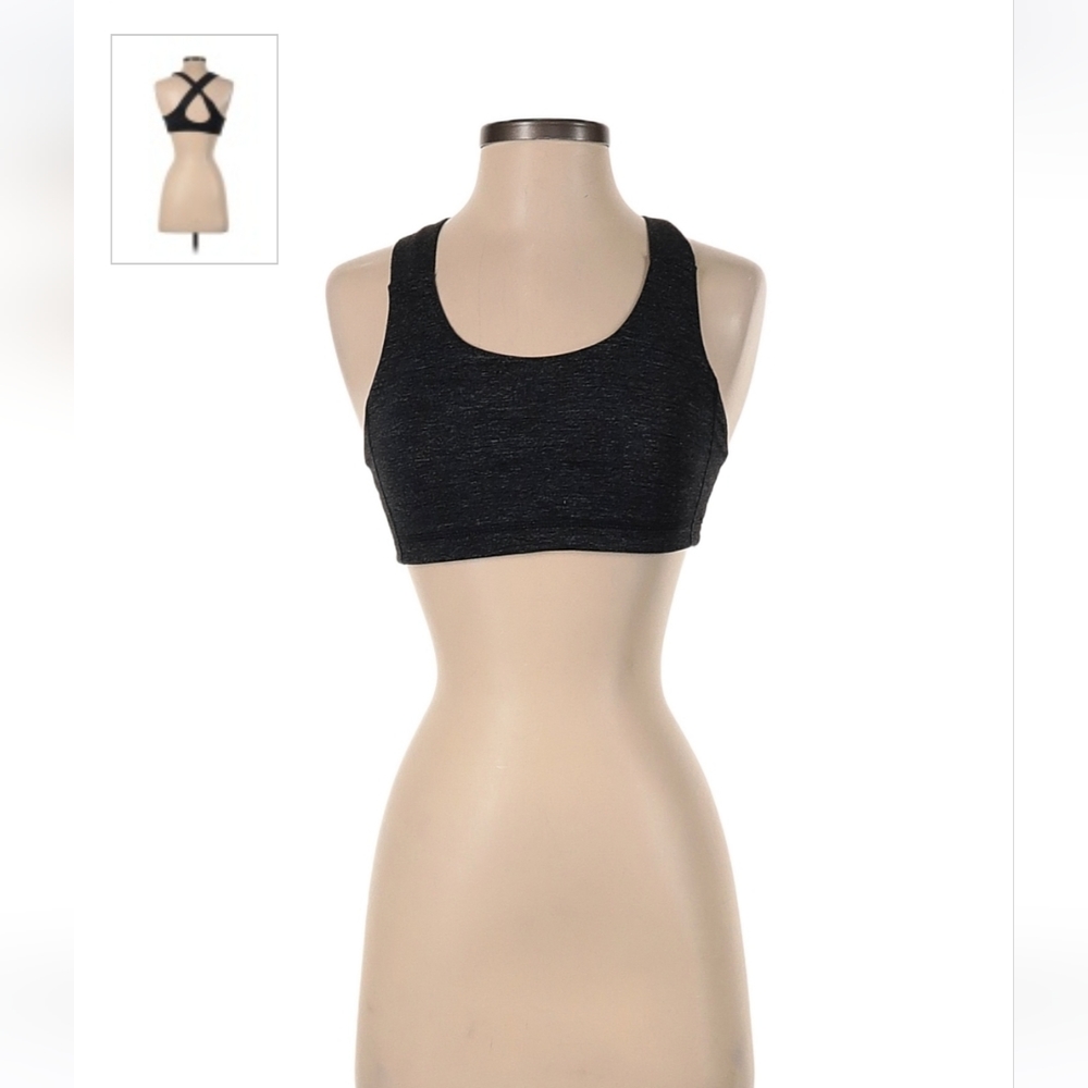 Lululemon Dark Gray S4 Sports Bra